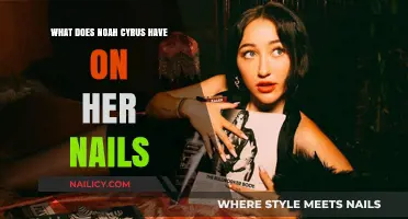 Noah Cyrus' Nail Art: Unveiling Her Unique Manicure Style