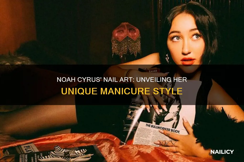what does noah cyrus have on her nails