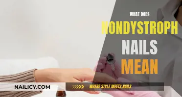 Understanding Nondystrophic Nails: What Does It Mean?
