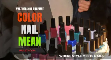 Unraveling the Mystery: One Colorful Nail's Secret