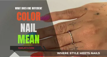 The Trendy Meaning Behind One Different Color Nail