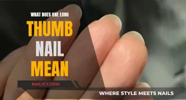 Unraveling the Mystery: Thumb Nail Length and Its Significance