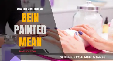 The Mystery of the Unpainted Nail: A Single Digit's Story