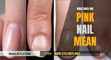 Unraveling the Mystery: What Does One Pink Nail Symbolize?