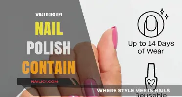 Unveiling the Ingredients: What’s Inside OPI Nail Polish?