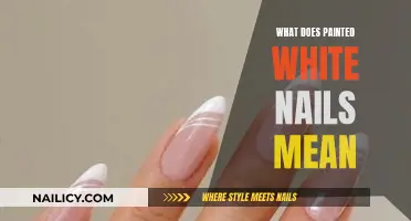 Unraveling the Mystery: What White Nails Symbolize