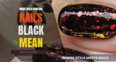 Black Nail Polish: A Subtle Expression of Individuality