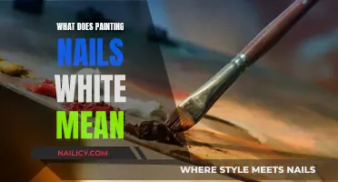 The Significance of White-Painted Nails in Beauty and Style