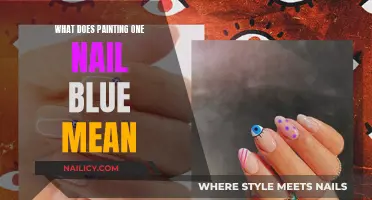 Unraveling the Mystery: What Your Blue Nail Says About You