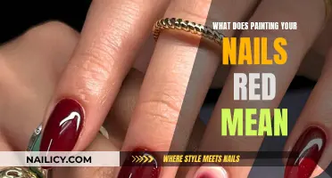 Unraveling the Mystery: Red Nail Paint Symbolism