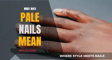 Unveiling the Mystery: Pale Nails and Their Possible Meanings