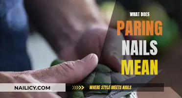 The Meaning of Paring Nails and Their Benefits