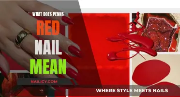 Unraveling the Mystery: What Does Penn's Red Nail Symbolize?