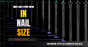 Nail Size: Understanding the Penny Measure