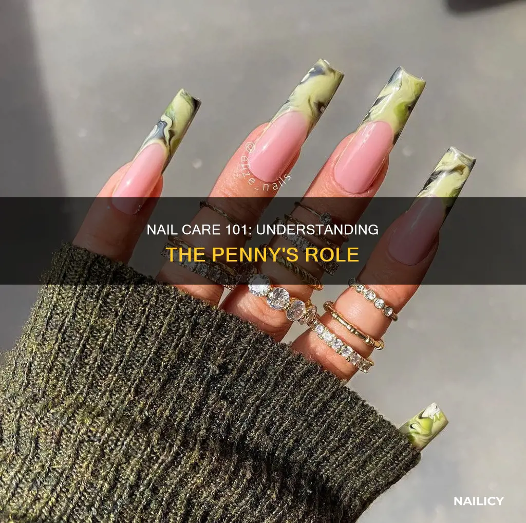 what does penny mean reffering to nails