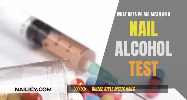 Understanding PG and MG Levels in Nail Alcohol Tests