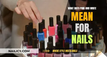 Unraveling the Mystery: Pink and White Nail Colors