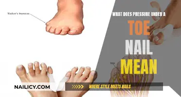 Understanding the Meaning of Pressure Under a Toenail