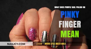 Purple Pinky Nail Polish: Unveiling the Secret Symbolism and Meaning