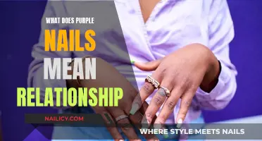 Purple Nails: Relationship Status and Meaning