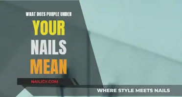 Purple Nails: What Does It Mean?