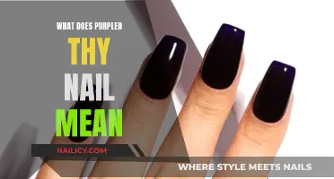 Purple Nails: A Guide to Their Meaning and Significance