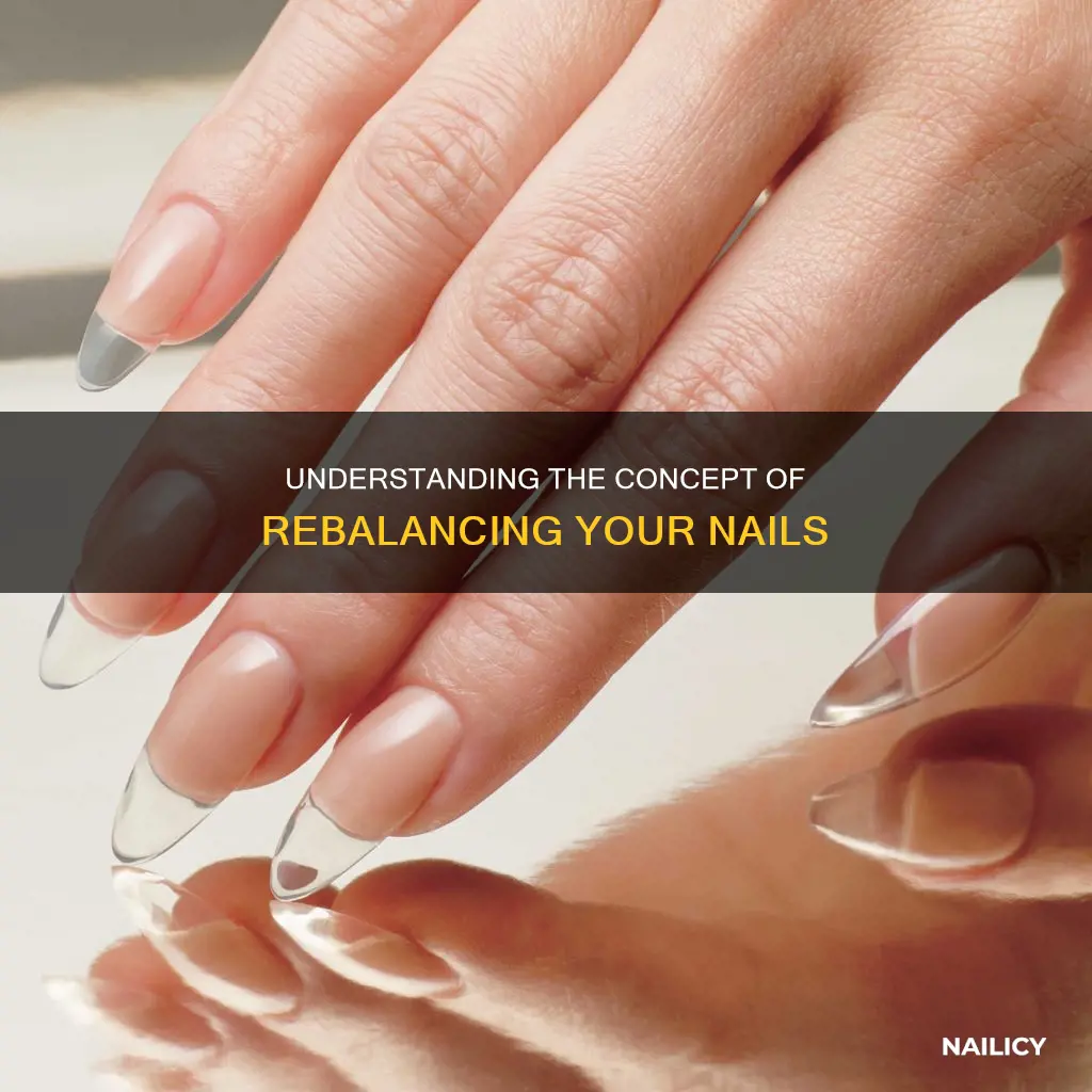 what does rebalance nails mean