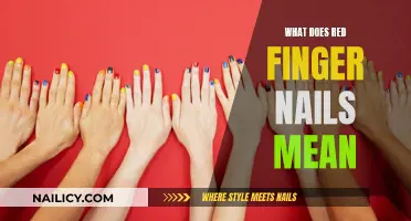 The Intriguing Significance of Red Fingernails in Beauty and Culture