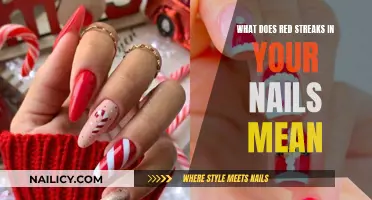 Red Streaks on Nails: What Do They Mean?
