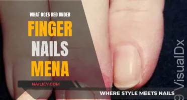 Unraveling the Mystery: Red Beneath Your Nails