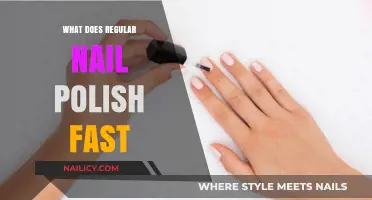 How Regular Nail Polish Dries Quickly: Tips and Tricks