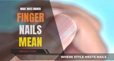 Unraveling the Mystery: What Your Ribbed Nails Could Mean