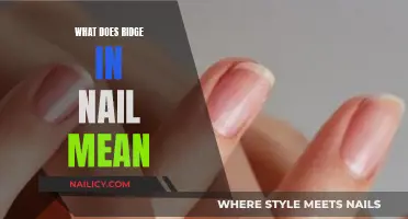 Ridges on Nails: What Do They Mean?