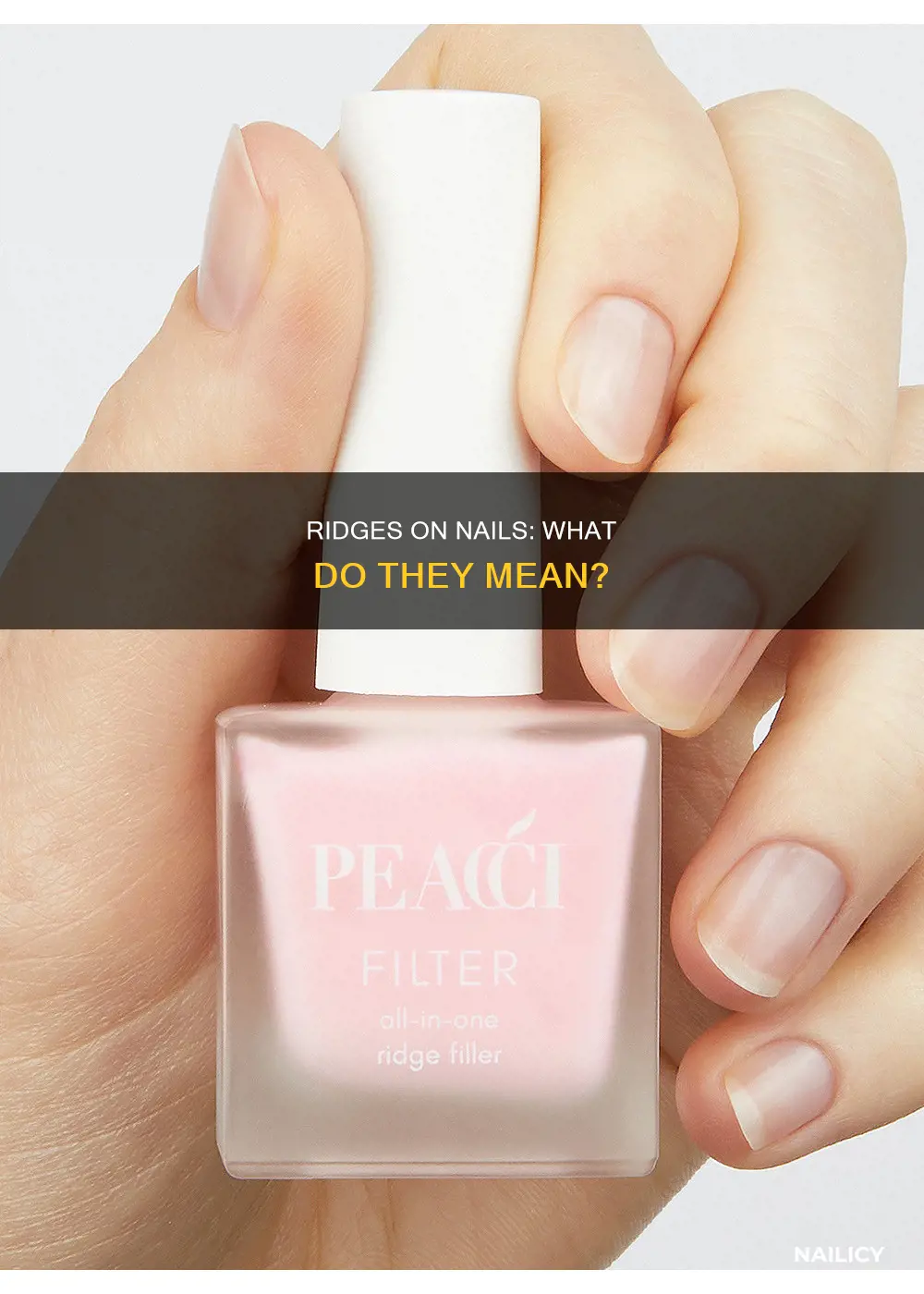 what does ridge in nail mean
