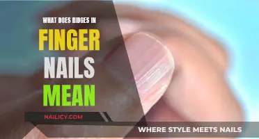 Unraveling the Mystery: What Do Ridges in Your Nails Mean?