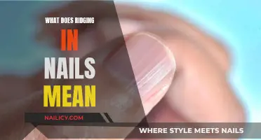 Unraveling the Mystery: What Ridging in Nails Really Means