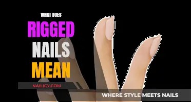 The Intriguing Meaning Behind Rigged Nails