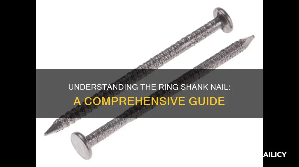 what does ring shank nail mean