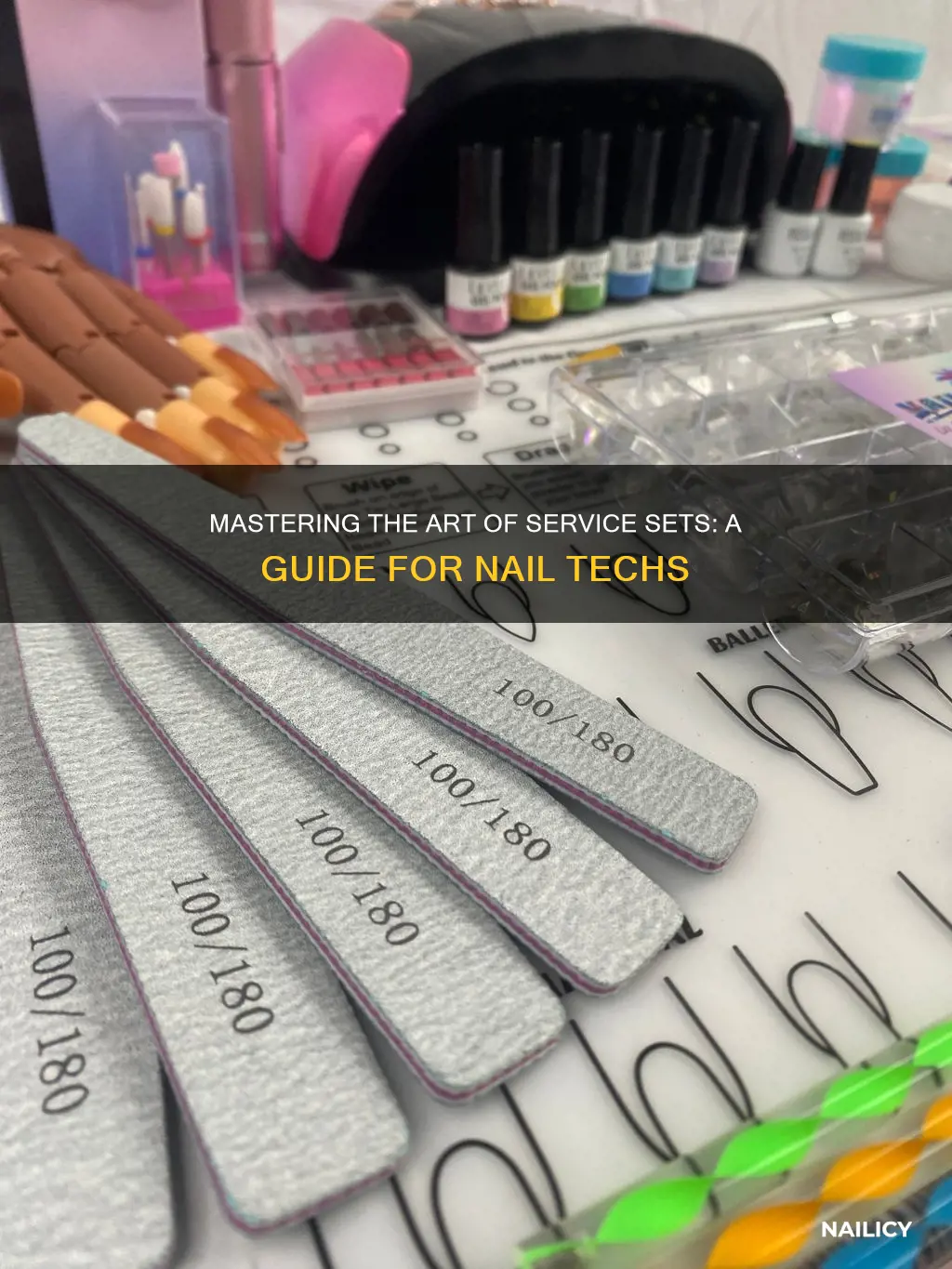 what does service sets mean for nail tech