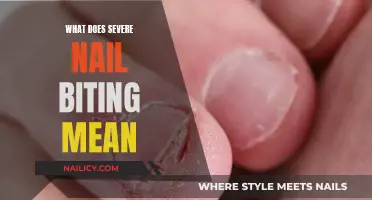 Unraveling the Mystery: What Severe Nail Biting Reveals