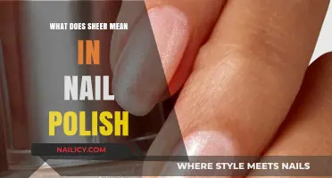 Understanding Sheer Nail Polish: Definition, Uses, and Application Tips