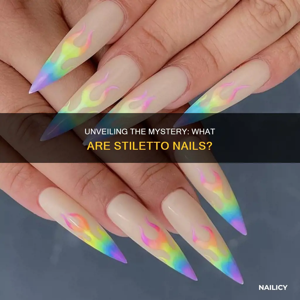 what does stiletto nails mean