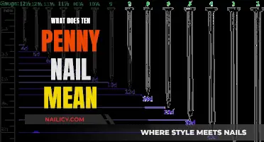 Unraveling the Mystery: What's a Ten Penny Nail?