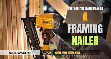 Understanding the Degree Symbol on Your Framing Nailer