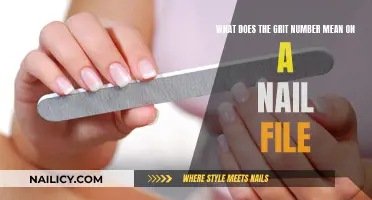 Unraveling the Mystery: What's the Grit Number on Your Nail File?