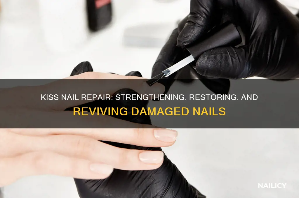 what does the kiss nail repair do