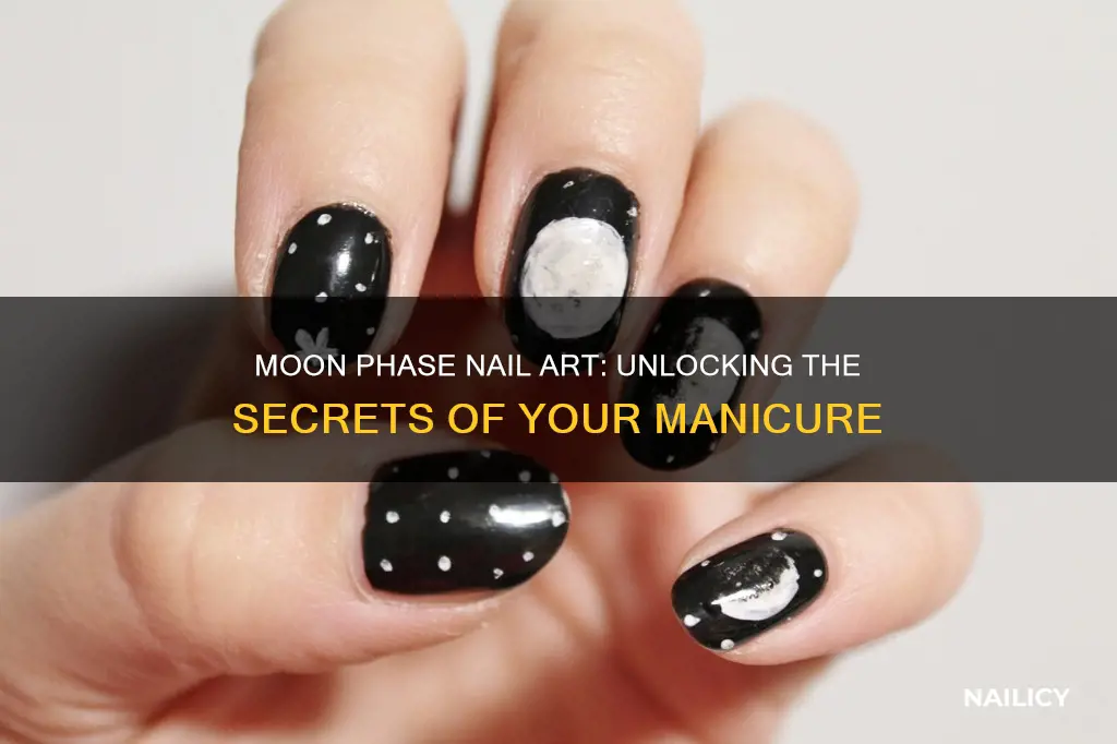 what does the moon shape on your nails mean