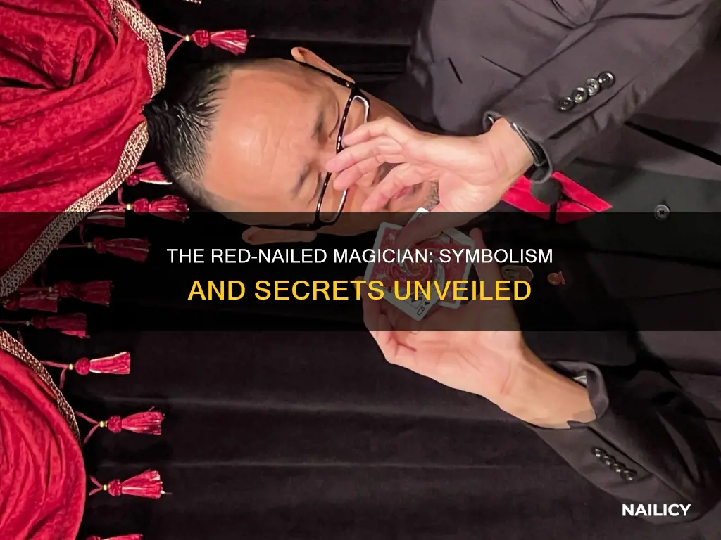 what does the red nail magician mean
