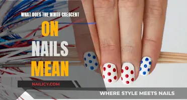 The Mystery of White Crescents on Nails: What Does it Mean?