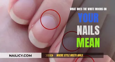 Unraveling the Mystery: White Moons on Your Nails